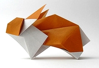 Origami Rabbit by Hsi-hua Liu on giladorigami.com