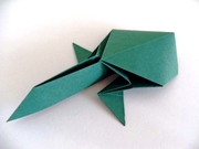 Origami Tadpole by Jun Maekawa on giladorigami.com