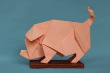 Origami Pig by Gen Hagiwara on giladorigami.com