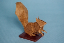 Origami Squirrel by Max Hulme on giladorigami.com