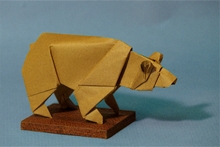 Origami Bear by Stephen Weiss on giladorigami.com