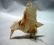 Origami Hummingbird by Peter Engel on giladorigami.com