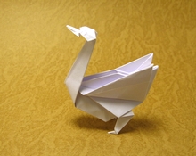 Origami Goose by Edwin Corrie on giladorigami.com