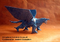Origami Griffin by Andrey Ermakov on giladorigami.com