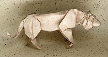 Origami Tiger by Sipho Mabona on giladorigami.com