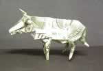 Origami Cow by John Montroll on giladorigami.com