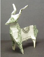 Origami Deer by John Montroll on giladorigami.com