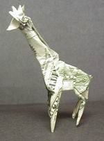 Origami Giraffe by John Montroll on giladorigami.com