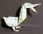 Origami Pelican by John Montroll on giladorigami.com