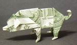 Origami Pig by John Montroll on giladorigami.com