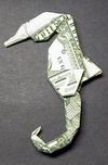 Origami Seahorse by John Montroll on giladorigami.com