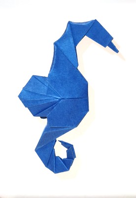 Origami Seahorse by Mauricio Florez Pinzon on giladorigami.com