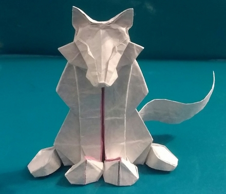 Origami Wolf by Joseph Fleming on giladorigami.com