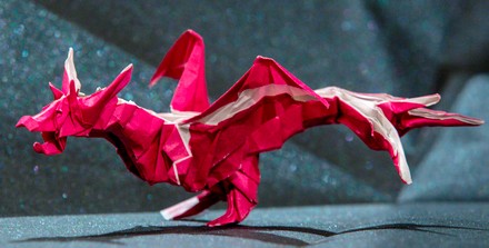 Origami Fiery dragon ver 2 by Kade Chan on giladorigami.com