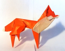 Origami Fox by Yoo Tae Yong on giladorigami.com