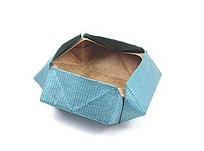 Origami Checked box 3 by Francisco Javier Caboblanco on giladorigami.com