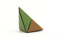 Origami Inclined pyramid by Francisco Javier Caboblanco on giladorigami.com