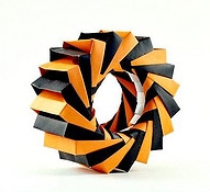 Origami Wingate wheel by Christine Clement on giladorigami.com