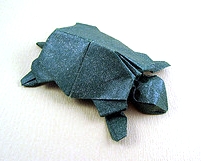 Origami Turtle by Patricia Crawford on giladorigami.com