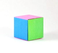 Origami Cube by Paul Jackson on giladorigami.com