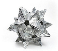 Origami Crystal star by Denver Lawson on giladorigami.com