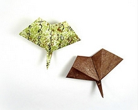 Origami Gingko leaf by Jun Maekawa on giladorigami.com