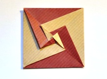 Origami Coasters by David Mitchell on giladorigami.com