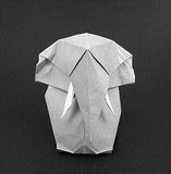 Origami Elephant major by Robert Neale on giladorigami.com