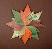 Origami Autumn leaves by Sok Song on giladorigami.com