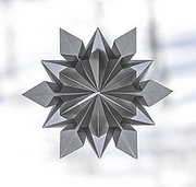 Origami Snowflake by Dennis Walker on giladorigami.com