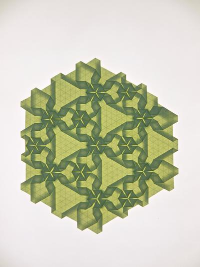 Origami Rhombic flowers by Miguel Ganan on giladorigami.com