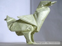 Origami Duck by Jason Ku on giladorigami.com