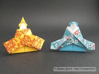 Origami Hina dolls by Jun Maekawa on giladorigami.com