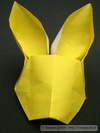Origami Rabbit puppet by Nicolas Terry on giladorigami.com