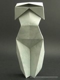 Origami Torso (1000 Yen bill) by Makoto Yamaguchi on giladorigami.com