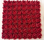 Origami Rose tessellation by Toshikazu Kawasaki on giladorigami.com