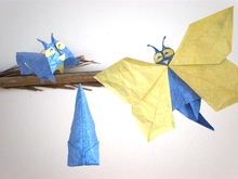 Origami Butterfly by Fernando Gilgado Gomez on giladorigami.com