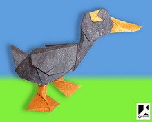 Origami Duck by Fernando Gilgado Gomez on giladorigami.com