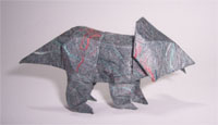 Origami Protoceratops by Fernando Gilgado Gomez on giladorigami.com