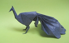 Origami Peacock II by Neal Elias on giladorigami.com