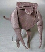 Origami Monkey by Robin Glynn on giladorigami.com