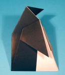 Origami Penguin by Robin Glynn on giladorigami.com