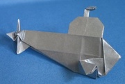 Origami Submarine by Robin Glynn on giladorigami.com