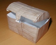 Origami Treasure chest by Robin Glynn on giladorigami.com