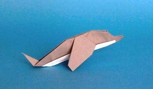 Origami Dolphin by Etsuro Bodaiji on giladorigami.com