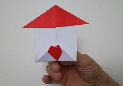 Origami Beating heart home by Michel Grand on giladorigami.com