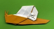 Origami Snail by Robert J. Lang on giladorigami.com