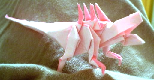 Origami Godzilla by Anzai Makoto on giladorigami.com