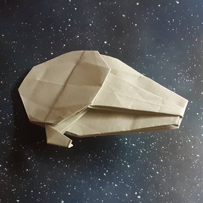 Origami Lando Calrissian