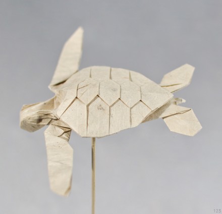 Origami Sea turtle shell by Joseph Hwang on giladorigami.com
